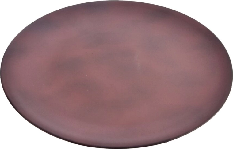 Bandeja redonda para servir UH negro-marrón 33 cm