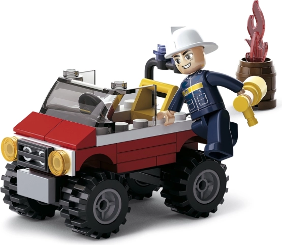 Sluban Jeep de bomberos (set de construcción)