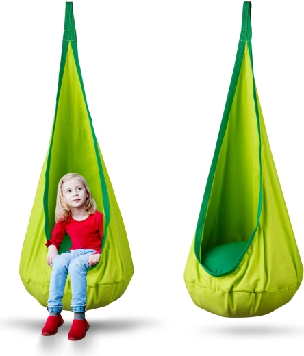 Capullo colgante infantil Neo‑Sport – verde