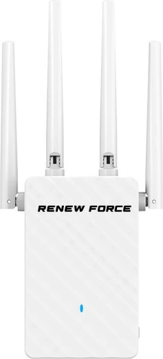 Cobertura más potente gracias a 4 antenas externas