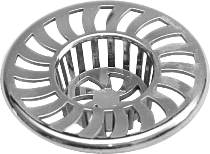 Atrapa-suciedad para fregadero, metalizado, diámetro 6 cm