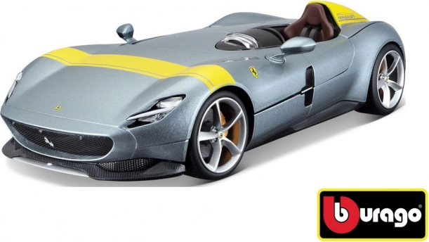 Ferrari Monza SP1 modelo azul 1:18 de Bburago