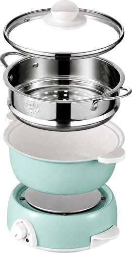 Posibilidad de cocinar y también de cocinar al vapor
