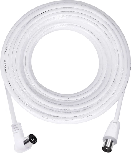 Cable coaxial de antena Solight 3C2V 15 m con conectores combinados