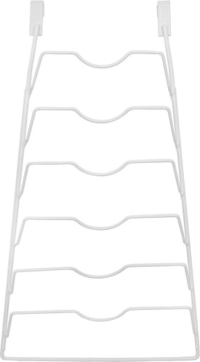 Soporte colgante metálico blanco para tapas ORION