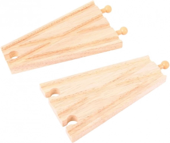 Bigjigs Rail desvío recto 2 uds
