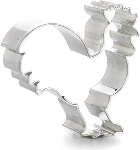 Cortador para galletas con forma de gallo 5,5 × 5,2 × 1,6 cm