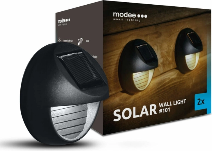 Lámparas solares de pared Modee Smart Lighting Solar Lamp 101, 2 unidades