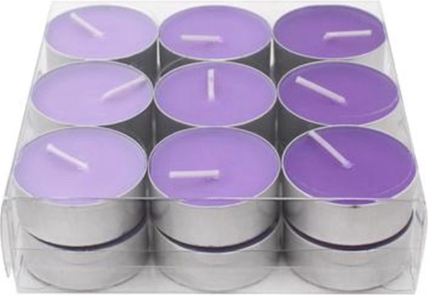 Velas de té Provence lavanda, 18 uds