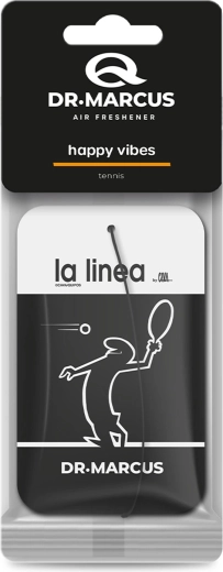Dr. Marcus La Linea ambientador de celulosa para coche Tennis
