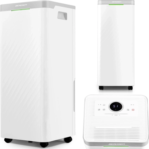 Deshumidificador de aire por compresor Berdsen bd-522 20 l/24 h blanco