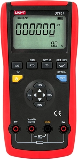 Uni-T UT701 calibrador de proceso de temperatura