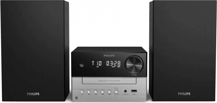 microsistema Philips TAM3205M2 con CD, FM y Bluetooth