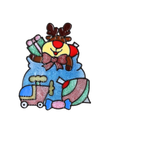 Adorables motivos de renos y regalos