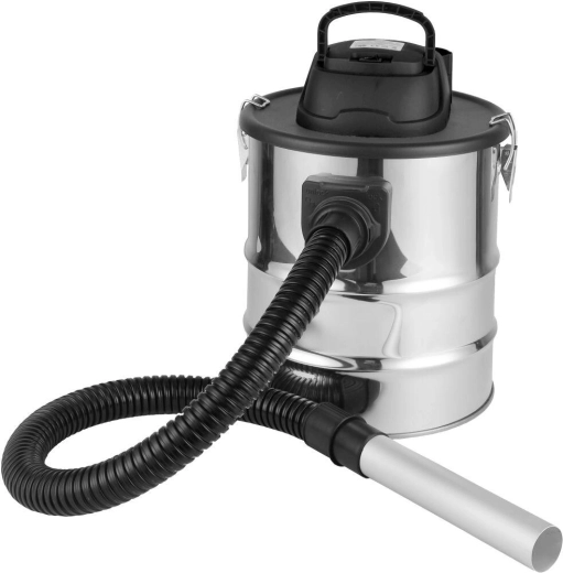Aspirador de cenizas frías 15 l, 1000 W, inoxidable