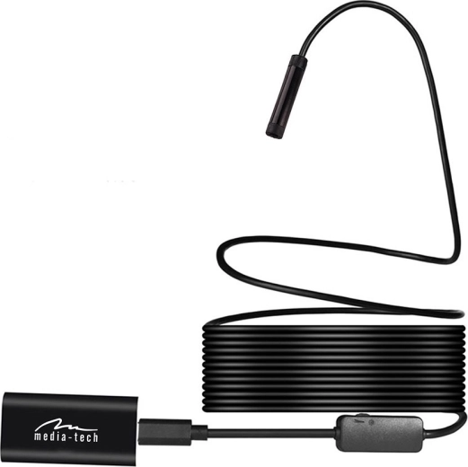 Endoscopio de inspección Wi‑Fi con cable de 5 m MEDIATECH