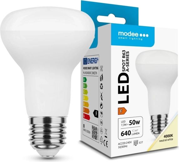 Bombilla LED tipo reflector Modee R63 E27 7,3 W 640 lm blanco neutro