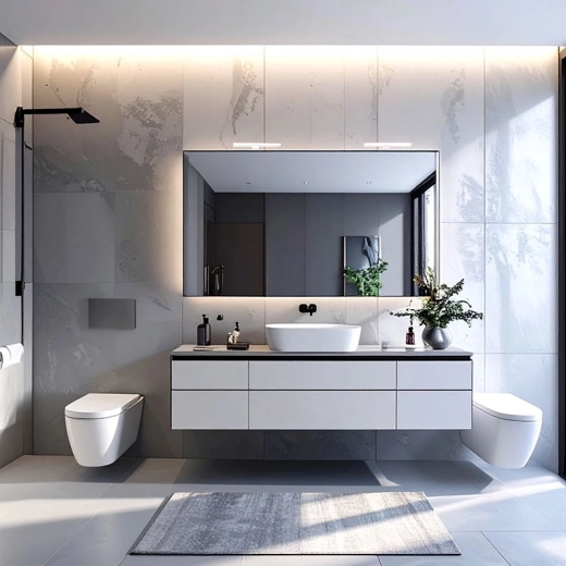 Para el baño: resistencia IP44 y larga vida útil