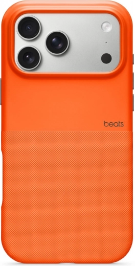 Funda resistente BEATS Rugged con soporte MagSafe y control de cámara para iPhone 17 Pro Max – naranja Sierra Nevada