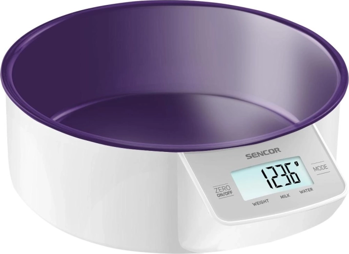 Báscula de cocina Sencor con bol extraíble