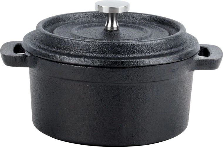 Hierro fundido macizo para un calor uniforme