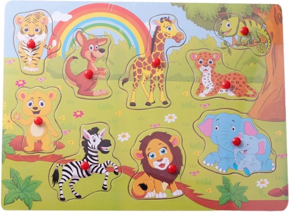 Rompecabezas para niños Animales salvajes