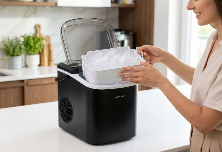 Cesta extraíble y limpieza automática