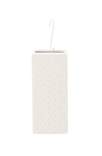 Elegante diseño blanco con relieve