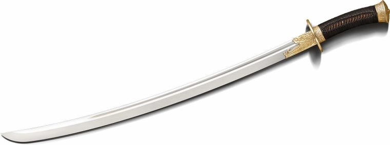 Sable chino Cold Steel Chinese Sabre, forjado a mano en acero al carbono 1060