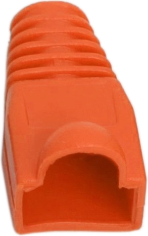 Protector naranja contra dobleces del cable para conectores modulares 8P8C