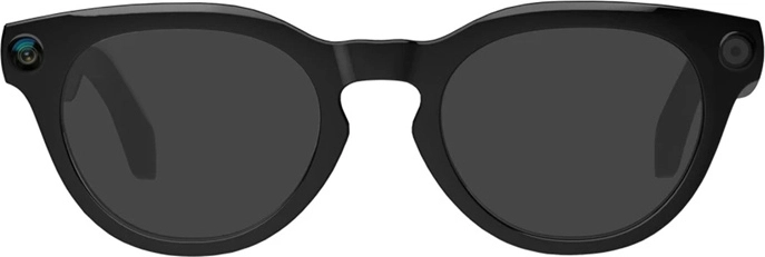 Gafas de sol inteligentes Colmi V03 con montura redonda y cámara 1080p