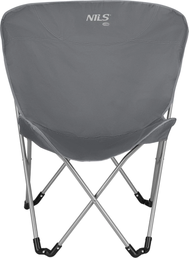 Silla de camping plegable NILS Camp gris