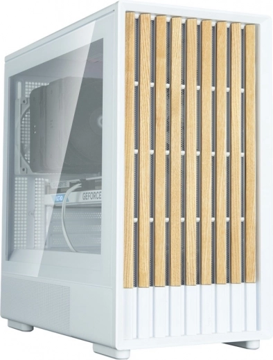 Caja de ordenador NAMU P10 mATX Mini Tower Blanca