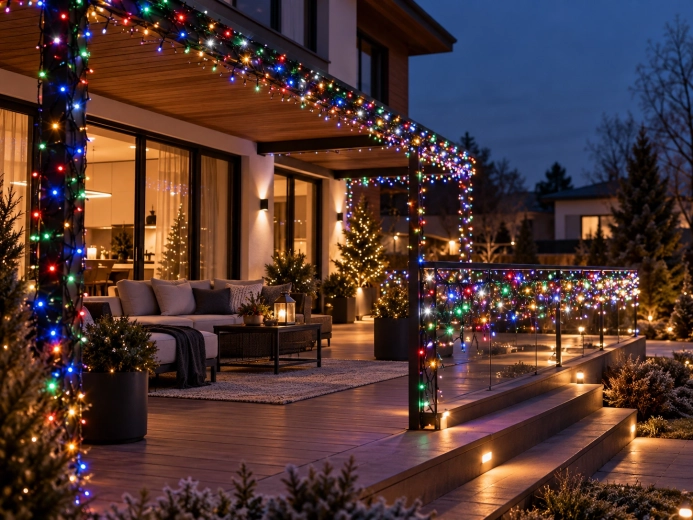 Cadena larga para grandes decoraciones