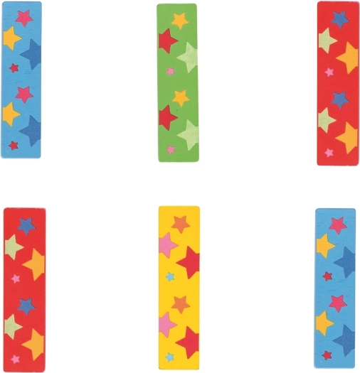 Bigjigs Toys letra de madera Estrellita I