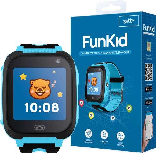 Reloj inteligente para niños Setty FunKids SD-100 azul