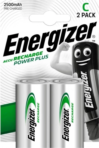 Baterías recargables D LR20 2500 mAh, 2 uds., blíster
