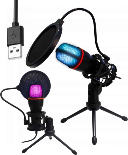 Conexión USB e iluminación RGB