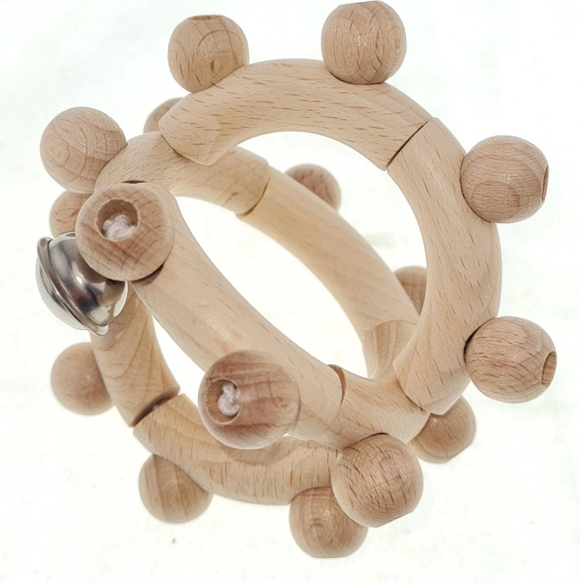 Sonajero motriz natural Hess para niños