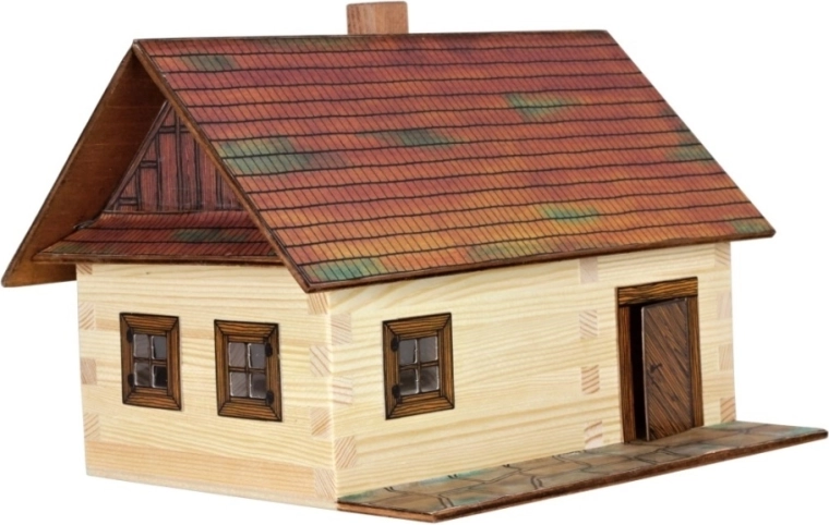 Walachia kit de construcción de madera para pegar de una cabaña de troncos