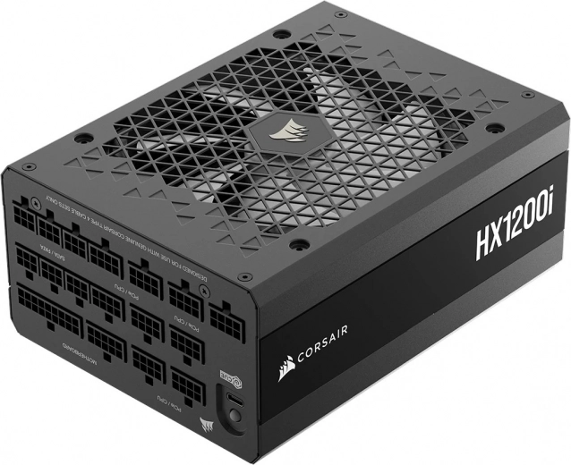 Corsair HX1200i 1200W 80 PLUS Platinum fuente ATX 3.1 totalmente modular