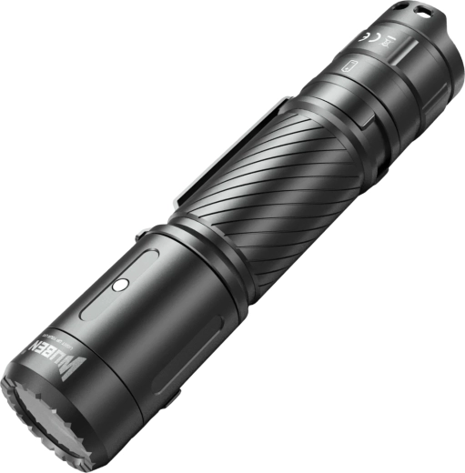 Wuben C3 linterna de bolsillo negra 1200 lm, USB‑C, IP68