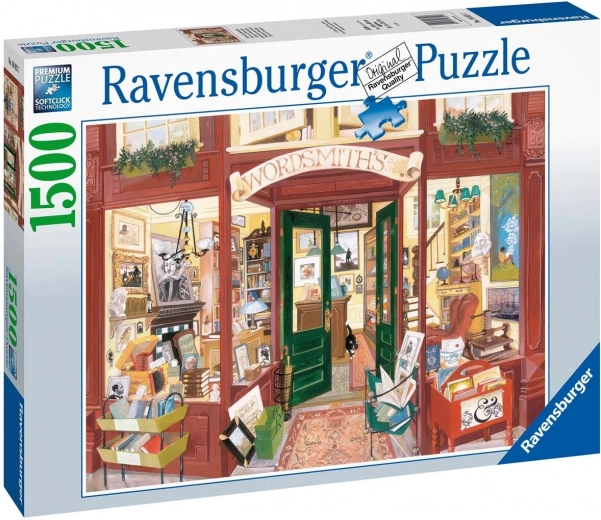 Puzzle Ravensburger librería Wordsmiths, 1500 piezas