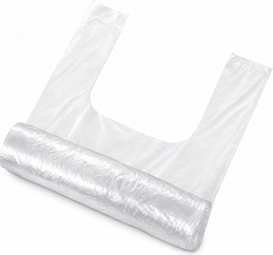 Bolsas de plástico desechables resistentes en rollo 44 × 35 cm, 120 uds.
