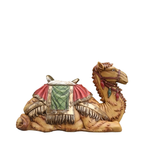 Figura para belén camello arrodillado 66 × 27 × 38 cm - 1 pieza