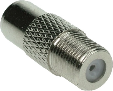 Solight reducción de antena F hembra a conector COAX (IEC) - 1 pieza