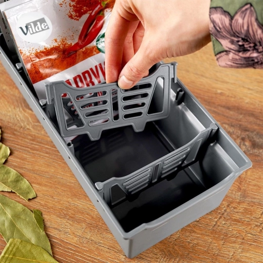 Separadores extraíbles y ajustables