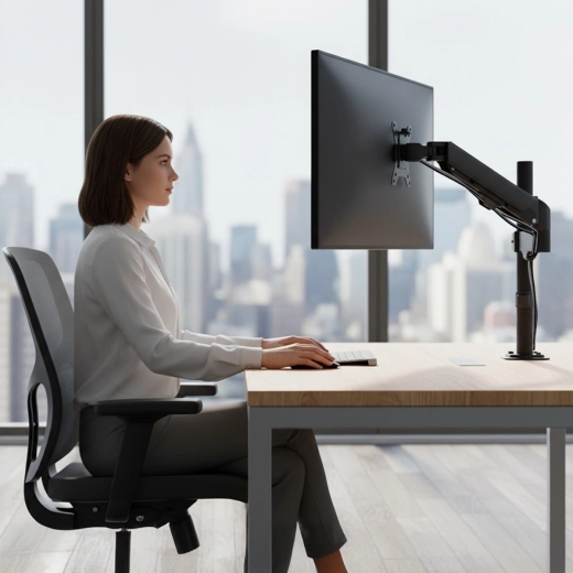 Ergonomía y más espacio en el escritorio