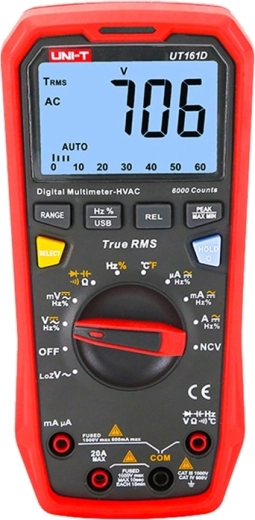 Multímetro digital Uni-T UT161D True RMS