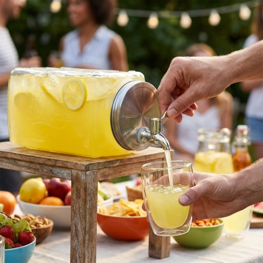 Perfecto para limonada, ponche y agua con fruta